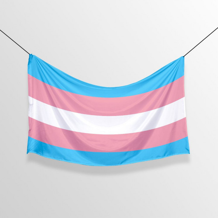 Velká trans vlajka - transgender