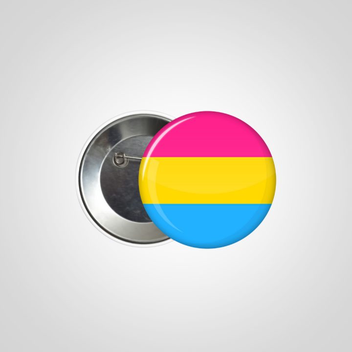 Pansexuální odznak (44 mm)