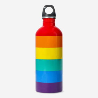 Láhev na vodu Rainbow, nerezová ocel, 600 ml