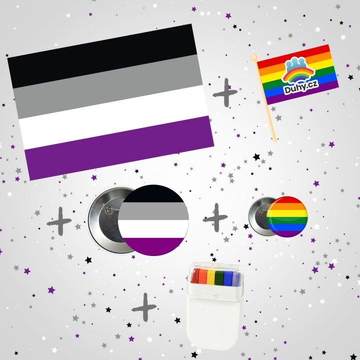 Balíček CZ Asexual Pride 2024